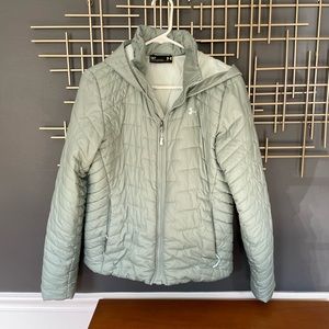 Under Armour Womens ColdGear Reactor Jacket - small - light blue